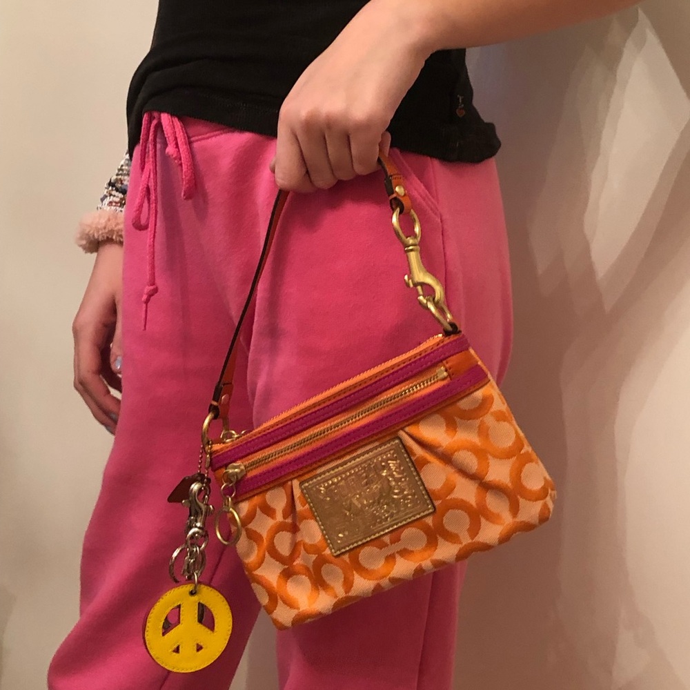 Sunrise coach purse